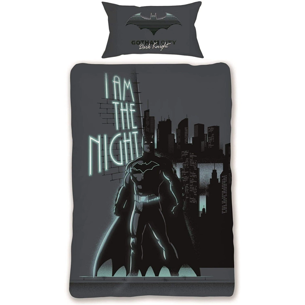 Duvet Cover Glow In The Dark Knight Single 