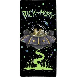 Rick and Morty UFO Towel 