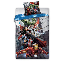 Marvels Avengers Assemble Single Duvet Cover Panel