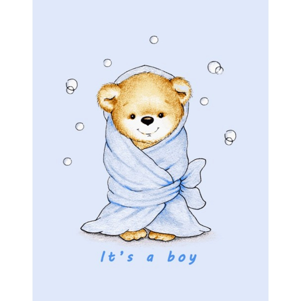 Baby Blanket teddy boy