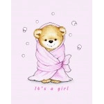 Baby Blanket teddy girl