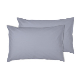 Pillowcase Pair plain percale