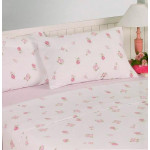 Flannelette sheet set printed King