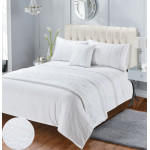 Melina White Quilt Cover 