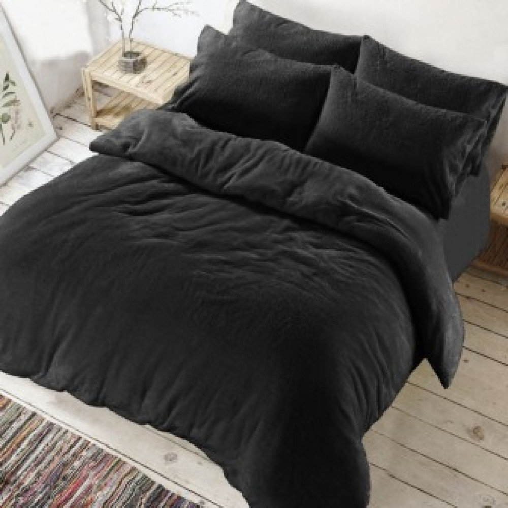 Teddy Duvet cover Black