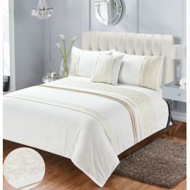 Zoey Cream Single Duvet Cover