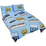 Manchester City Patch Double Duvet Cover 