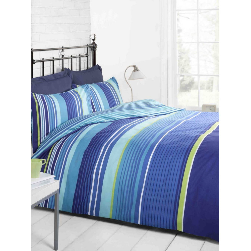 Duvet Cover Cambridge Stripe Blue 