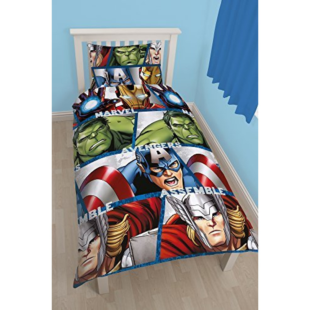 Marvels Avengers Sheild Duvet Cover 