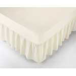 Percale Valance Sheet Double
