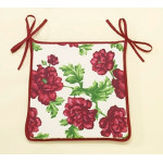 Seat pad cotton Rose