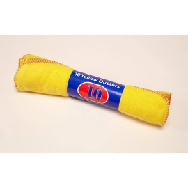 Yellow duster 10 pk